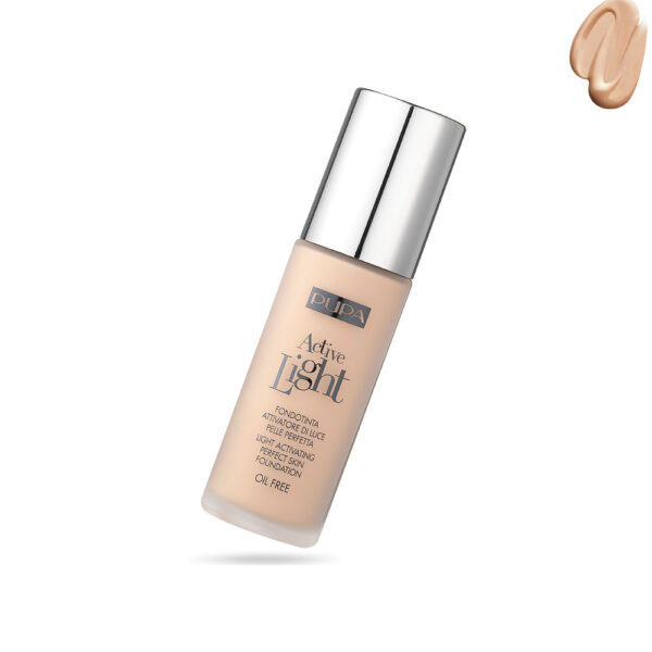 Pupa Active Light Fondotinta attivatore di Luce -Colore N.08 Very Light Porcelain