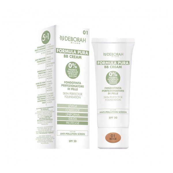 Deborah BB Cream Formula Pura -Colore N.01 Beige