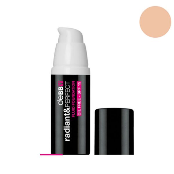 Debby fondotinta Radiant & Perfect Fluid Foundation -Colore N.1 Ivory