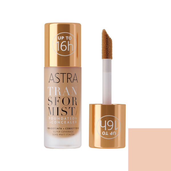 Astra Transformist Fondotinta + Correttore (18 ml) Colore N.001 Alabaster