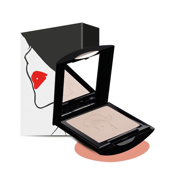 Rouge Baiser Poudre Évidemment Compacte Cipria compatta effetto naturale -Colore N.01 Rose Claire