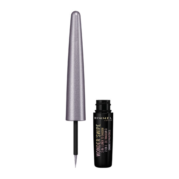 Rimmel London Eyeliner & Ombretto Wonder'Swipe 2 in 1 -Colore N.001 Silver
