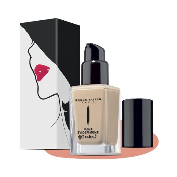 Rouge Baiser Fondotinta Teint Évidemment Effet Naturel -Colore N.02 Beige