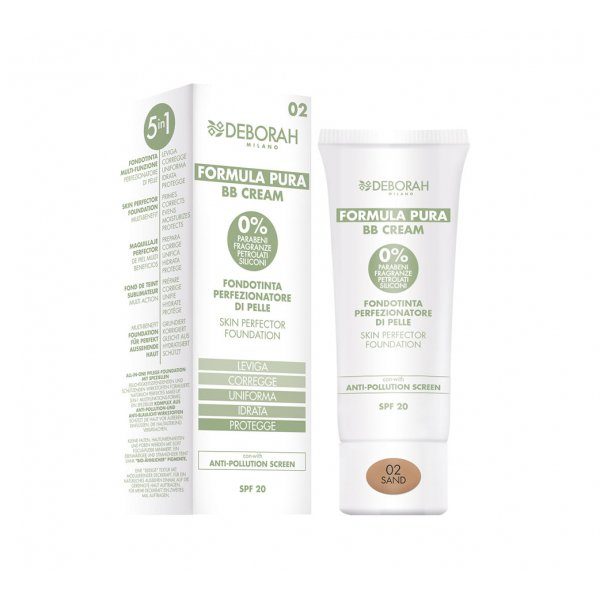 Deborah BB Cream Formula Pura -Colore N.02 Sand