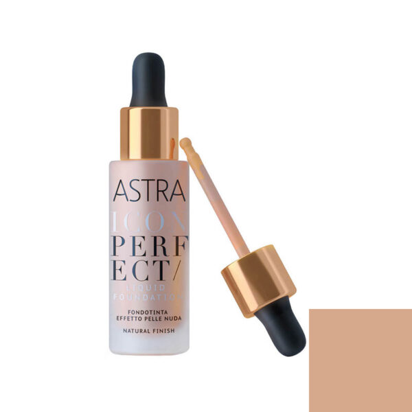 Astra Fondotinta Liquido Icon Perfect Liquid Foundation -Colore N.02 Beige Naturale