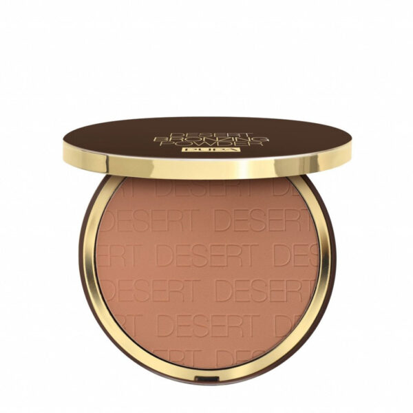 Pupa Desert Bronzing Powder Terra Compatta Effetto Abbronzatura Naturale -Colore N.02 Honey Gold