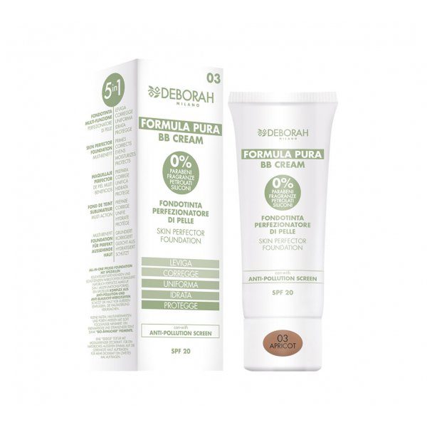 Deborah BB Cream Formula Pura -Colore N.03 Apricot
