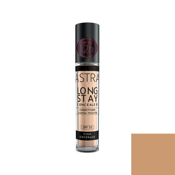 Astra Long Stay Concealer Correttore Lunga Tenuta SPF 15 -Colore N.03 Almond
