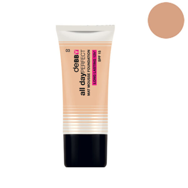 Debby fondotinta all day perfect mat -Colore N.03 natural