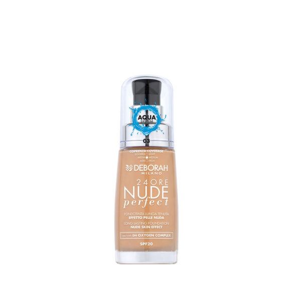 Deborah fondotinta 24ore nude perfect -Colore N.03 Sand