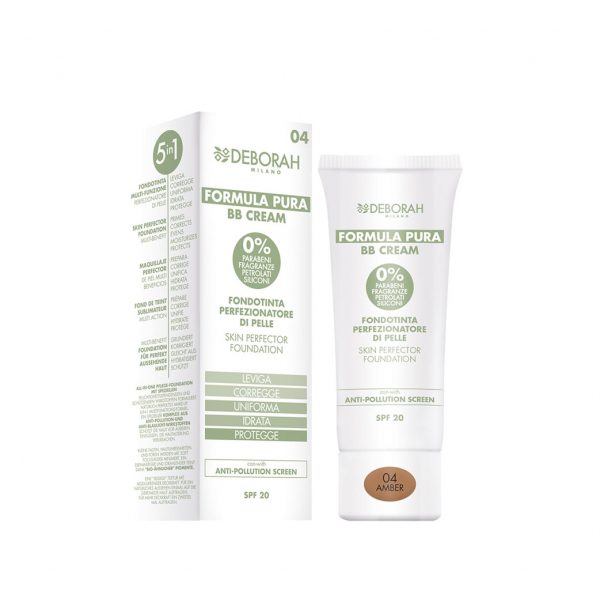 Deborah BB Cream Formula Pura -Colore N.04 Amber