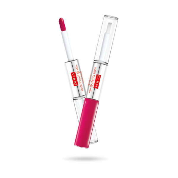 Pupa Made to Last Lip duo Rossetto Liquido -Colore N.004 Geranium Fuchsia