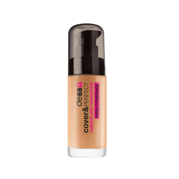 Debby fondotinta fluido cover & perfect -Colore N.04 honey