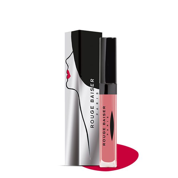 Rouge Baiser Gloss Brillant Évidemment -Colore N.04 Nude Rose