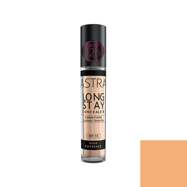 Astra Long Stay Concealer Correttore Lunga Tenuta SPF 15 -Colore N.05 Honey