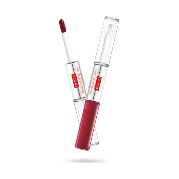 Pupa Made to Last Lip duo Rossetto Liquido -Colore N.005 Deep Ruby