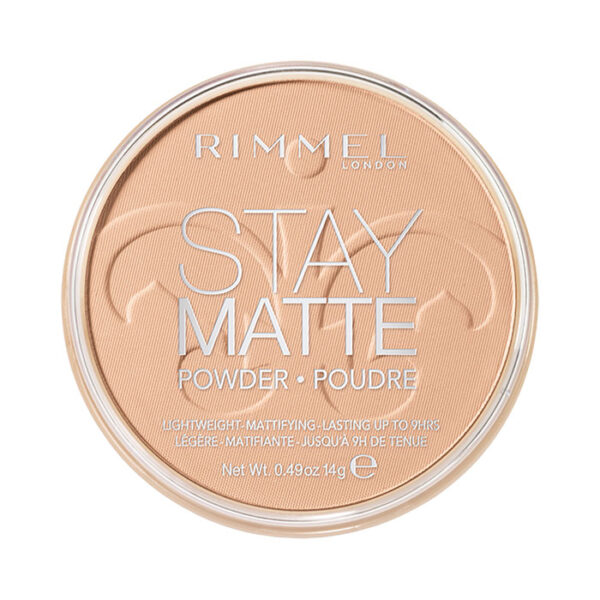 Rimmel London Cipria Compatta Stay Matte -Colore N. 005 Silky Beige