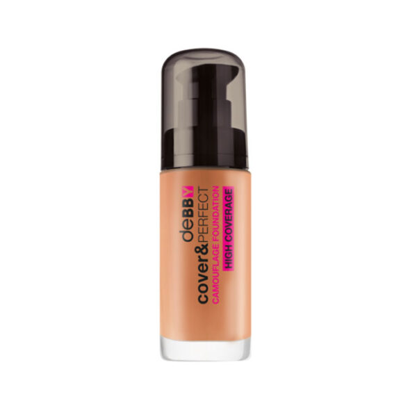 Debby fondotinta fluido cover & perfect -Colore N.05 caramel