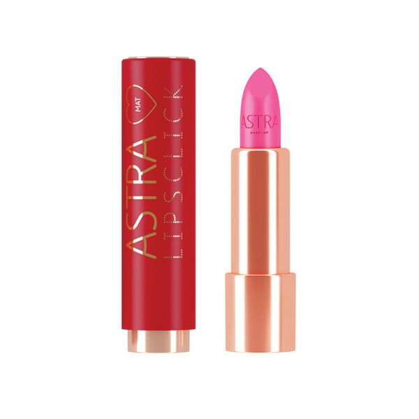Astra Lipsclick Rossetto Finish Opaco -Colore N.05 Flamingo Shock