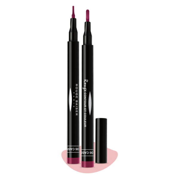 Rouge Baiser Rossetto Rouge Contour et Couleur -Colore N.06 Cassis