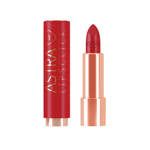 Astra Lipsclick Rossetto Finish Opaco -Colore N.07 Kyoto Red