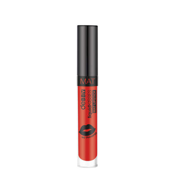 Debby Rossetto Liquido Liquid Kisses Mat Lipstick -Colore N.07 Must Haves Red