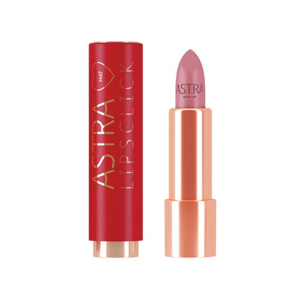 Astra Lipsclick Rossetto Finish Opaco -Colore N.08 Hypnotic Mauve