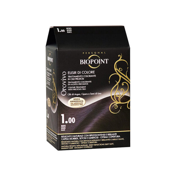 Biopoint Orovivo Elisir di Colore -N. 1.0 Nero