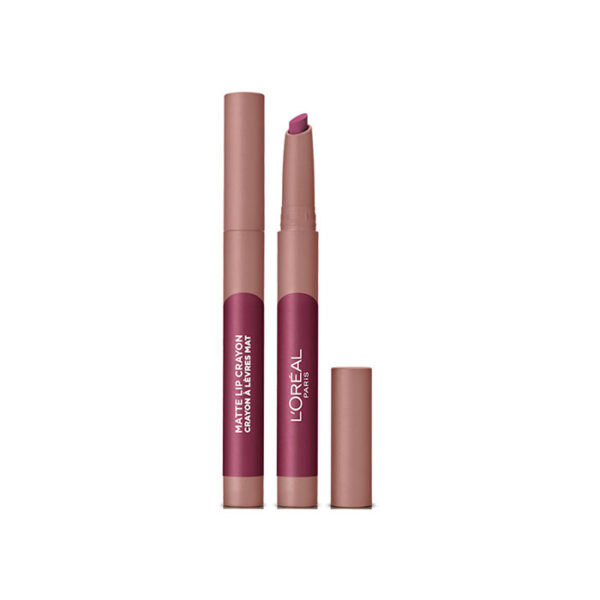 L'Oreal Rossetto Infaillible Very Matte Crayon  -Colore N.107 Sizzling Sugar