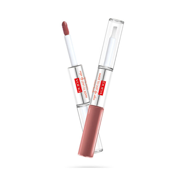 Pupa Made to Last Lip duo Rossetto Liquido -Colore N.011 Natural Brown