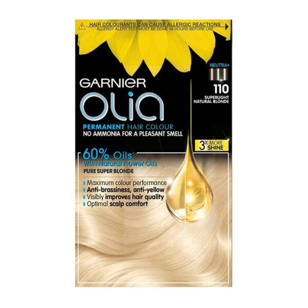 Olia Colorazione Permanente Senza Ammoniaca N.110 Biondo Chiarissimo Naturale Intenso