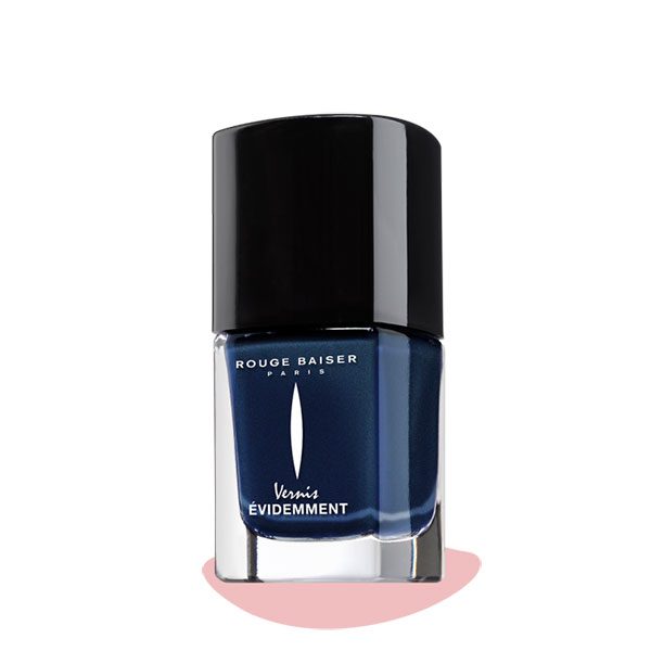 Rouge Baiser Smalto Vernis Évidemment -Colore N.12 Bleu Nuit