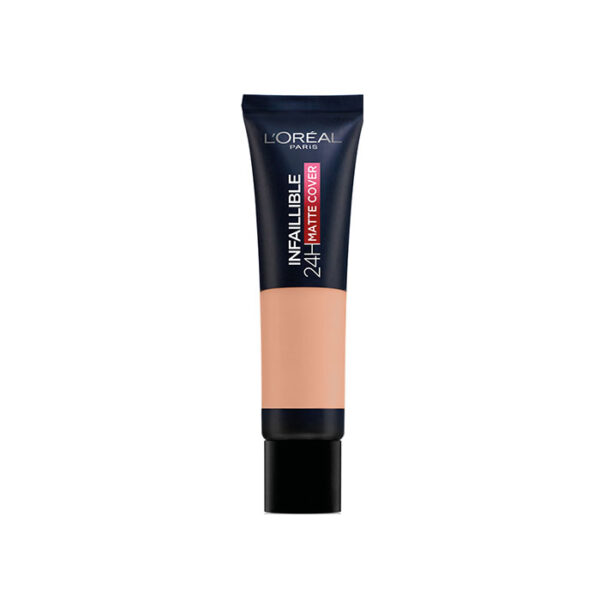 L'Oreal Fondotinta coprente Infaillible 24Ore Matte Cover -Colore N.145 Beige Rosé