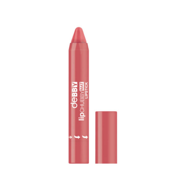 Debby Rossetto Lip Chubby Mat Lipstick -Colore N.17 Ancient Rose