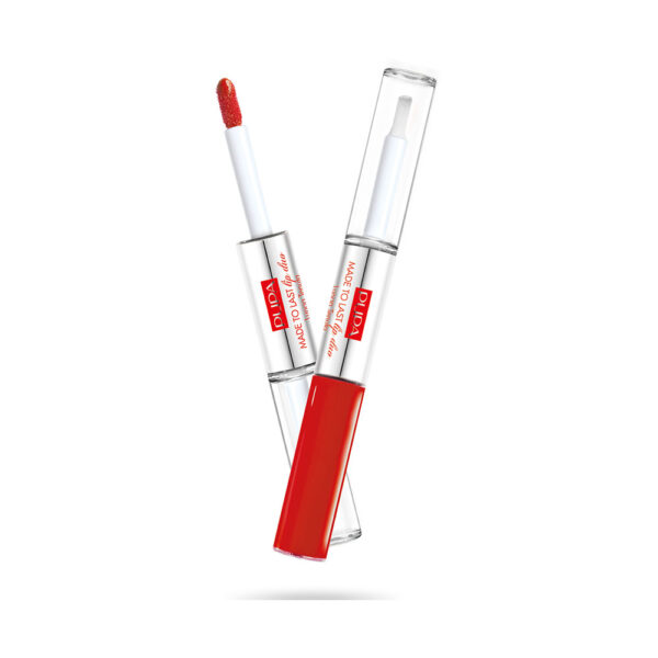 Pupa Made to Last Lip duo Rossetto Liquido -Colore N.018 Imperial Red