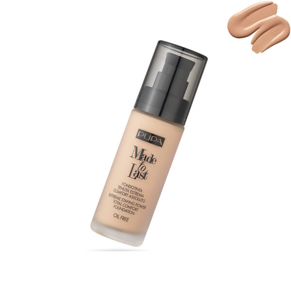 Pupa Made To Last Fondotinta -Colore N.020 Light Beige