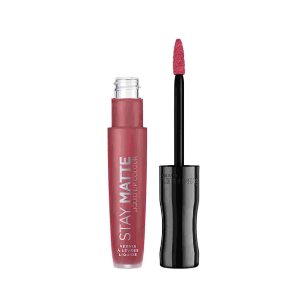 Rimmel London Rossetto Liquido Stay Matte -Colore N.210 Rose & Shine