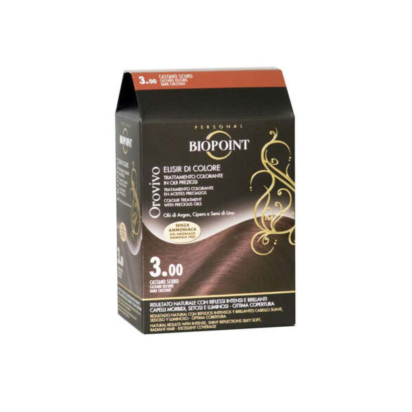 Biopoint Orovivo Elisir di Colore -N. 3.0 Castano Scuro