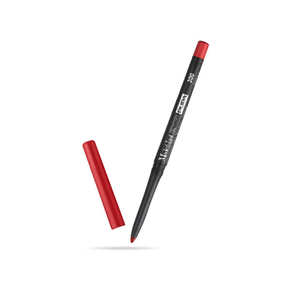 Pupa Made to Last Definition Lips Matita Labbra Automatica tenuta Estrema -Colore N.300 Red Passion