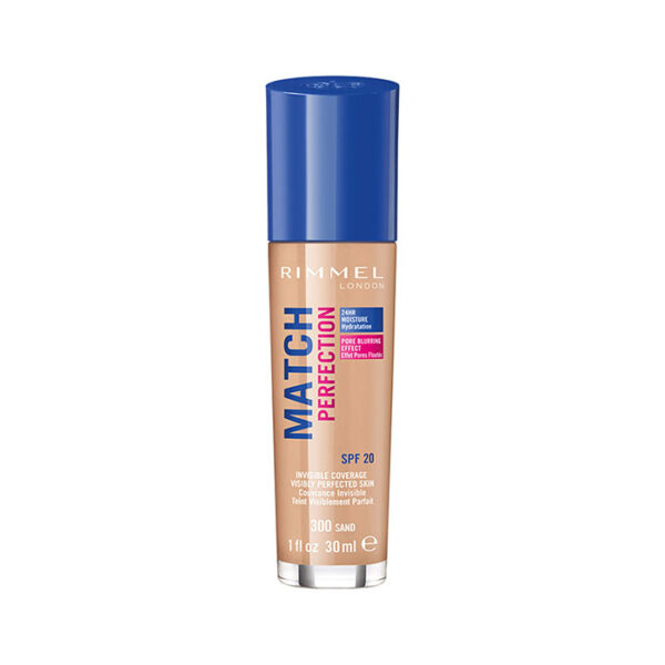 Rimmel London Fondotinta Match Perfection -Colore N.300 Sand
