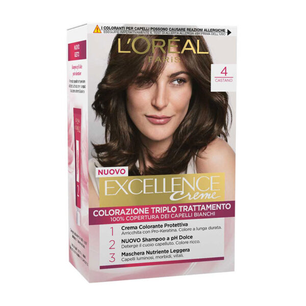 Excellence Crema Colorante -4 Castano