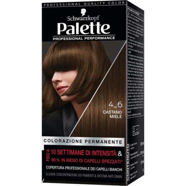 Palette Testanera Trattamento Colorante 4-6 Castano Miele
