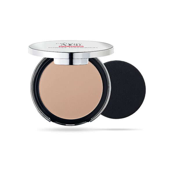 Pupa Extreme Mat Fondotinta  Compatto in Polvere Effetti Opaco Naturale -Colore N.040 Natural Beige