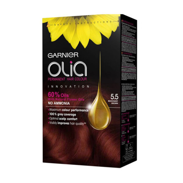 Olia Colorazione Permanente Senza Ammoniaca N. 5.5 Mogano