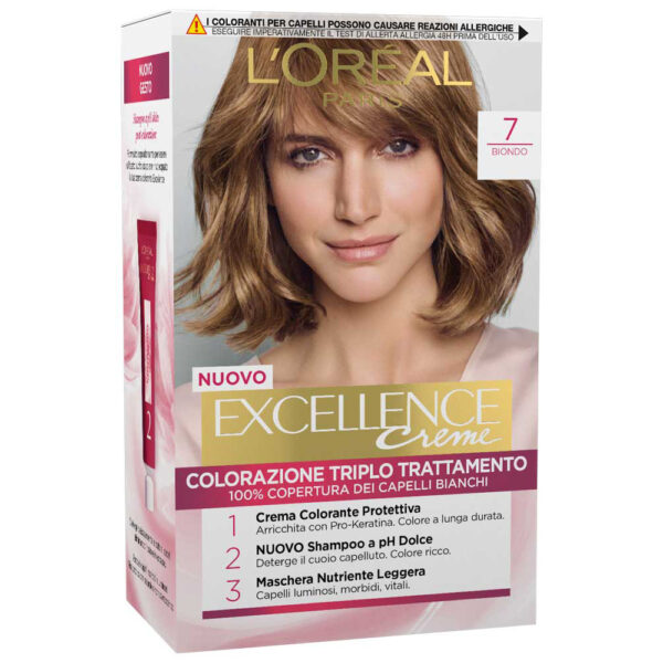 Excellence Crema Colorante -7.0 Biondo