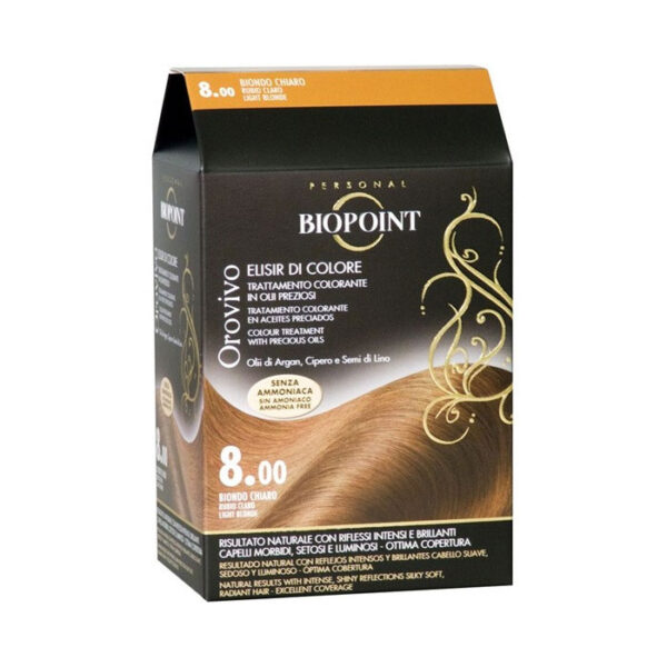 Biopoint Orovivo Elisir di Colore -N. 8.0 Biondo Chiaro