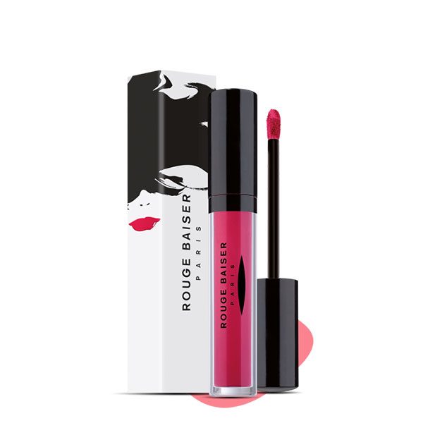 Rouge Baiser Rossetto Laque À Lèvres Intensément Mat -Colore N.810 Fuchsia