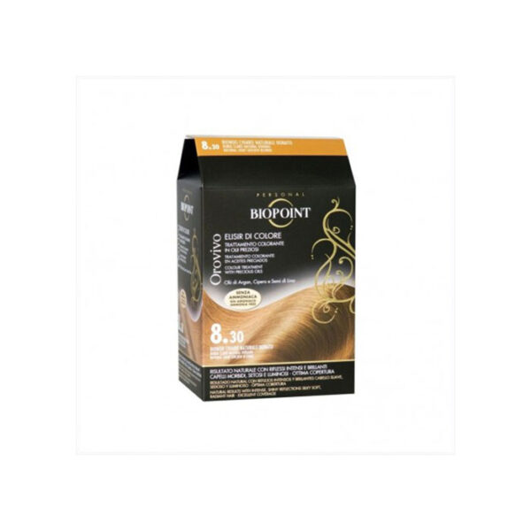 Biopoint Orovivo Elisir di Colore -N. 8.30 Biondo Chiaro Naturale Dorato