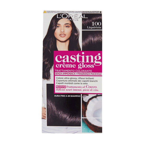 L'Oreal Paris Tinta Per Capelli Casting Creme Gloss Senza Ammoniaca -N 100 Liquirizia