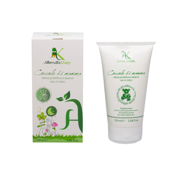 Alkemilla Baby Coccole di Mamma Crema Viso Corpo -150 ml